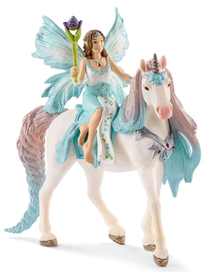 Figurina Schleich Bayala Fairy Eyela with Princess Unicorn (70569)