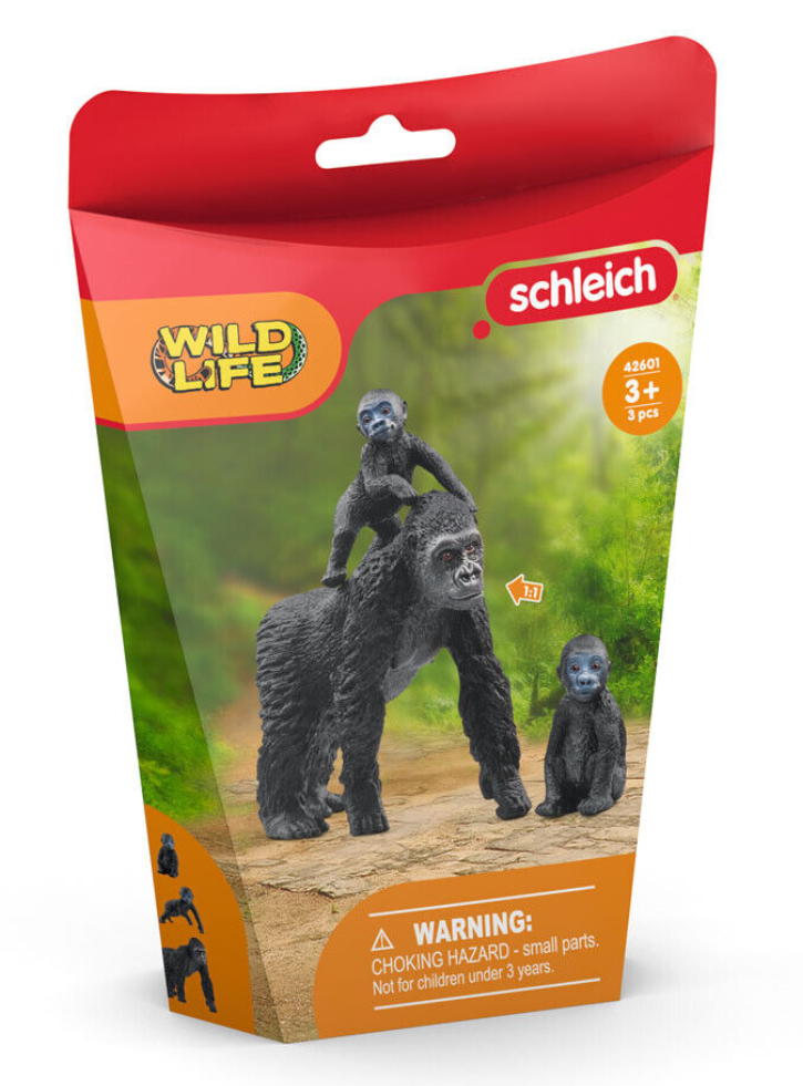 Figurina Schleich Wild Life Gorilla Family (42601)