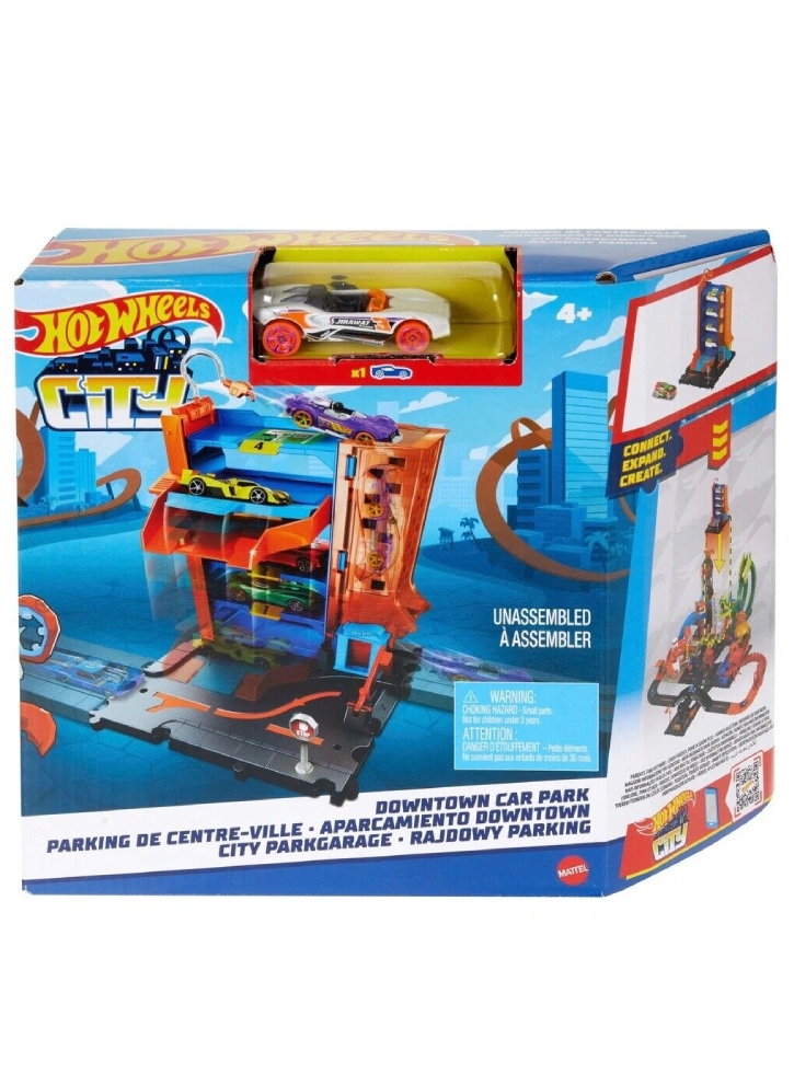 Hot Wheels City Downtown Car Park (HDR28)