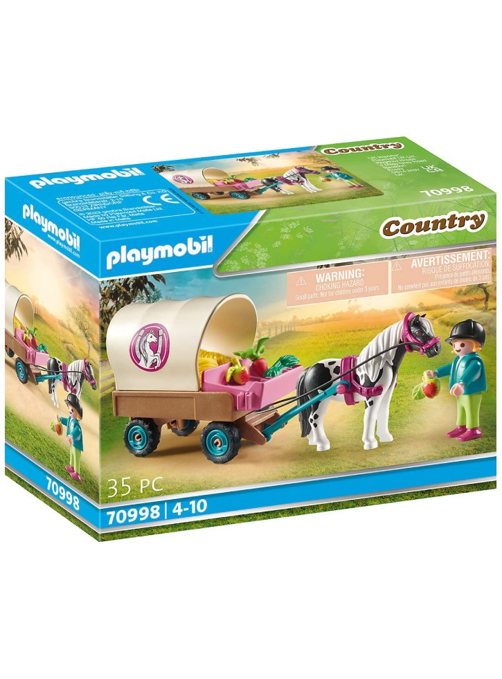 Set Playmobil Pony Wagon (70998)