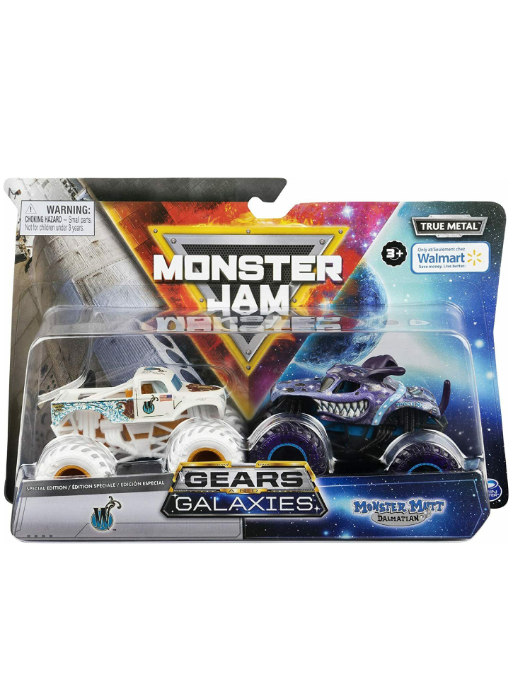 Monster Jam 1:64 Gears W & Galaxies Monster Mutt