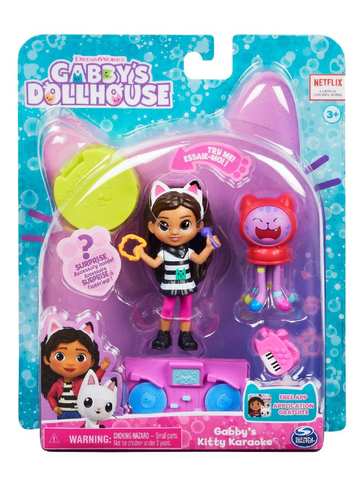 Papusa Gabby's Dollhouse Cat-tivity Kitty Karaoke (6062027)