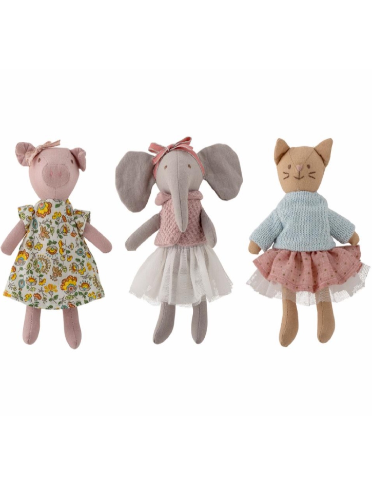 Plus Bloomingville Animal Friends Rose Cotton (82058250)
