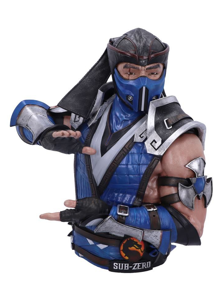 Figurina Mortal Kombat Sub-Zero Bust 29cm