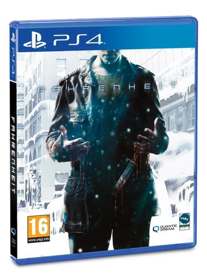 Fahrenheit - Playstation 4