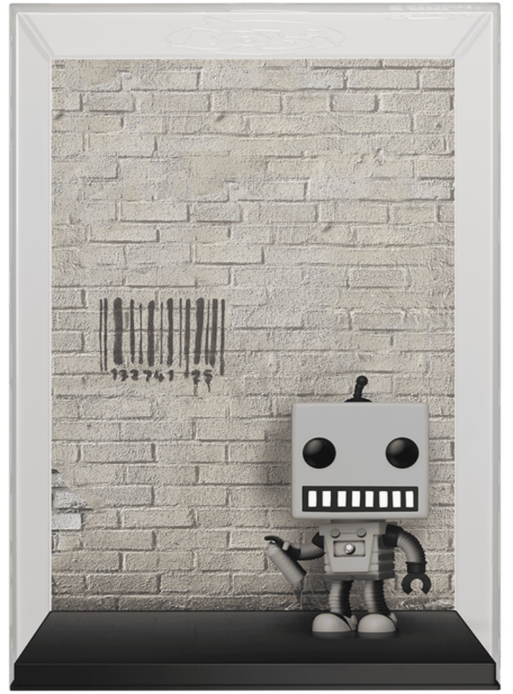 Figurina Funko Pop Art Covers Brandalised Tagging Robot 10cm