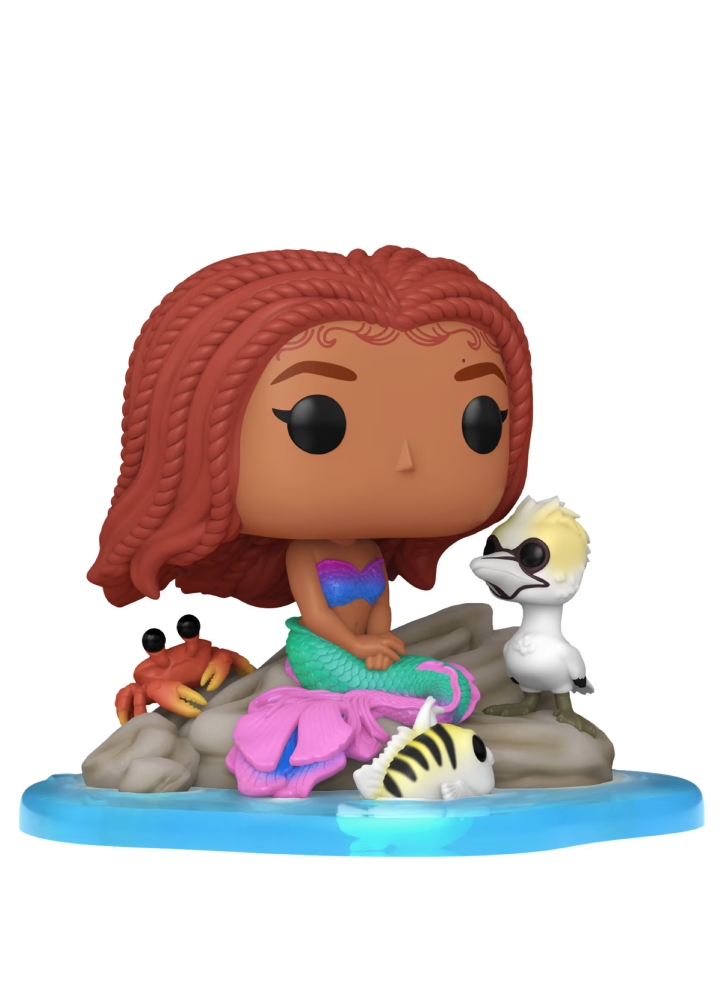 Figurina Funko Pop Deluxe Disney The Little Mermaid Ariel and Friends 10cm