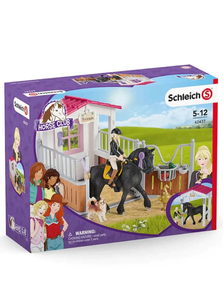 Set Schleich Horse Box With Horse Club Tori & Princess (42437)