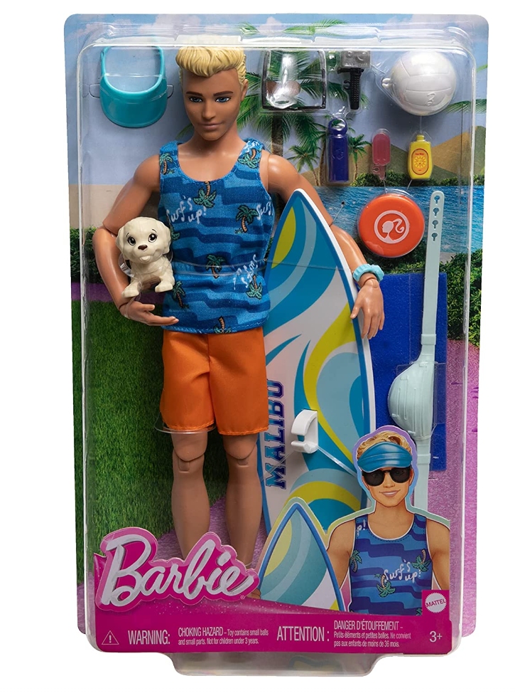 Papusa Ken Barbie Beach (HPT50)