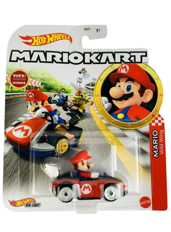 Hot Wheels Mario Kart - Mario Wild Wing Die-Cast (GRN17)