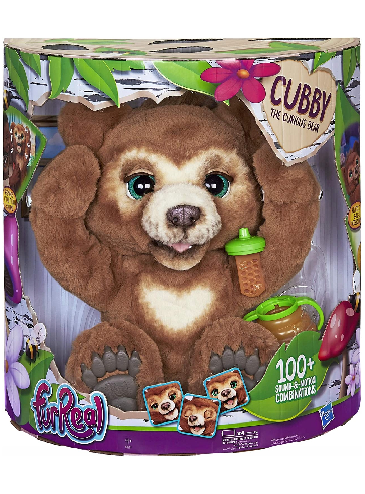 Plus FurReal - Cubby the Curious Bear (E4591EU4)