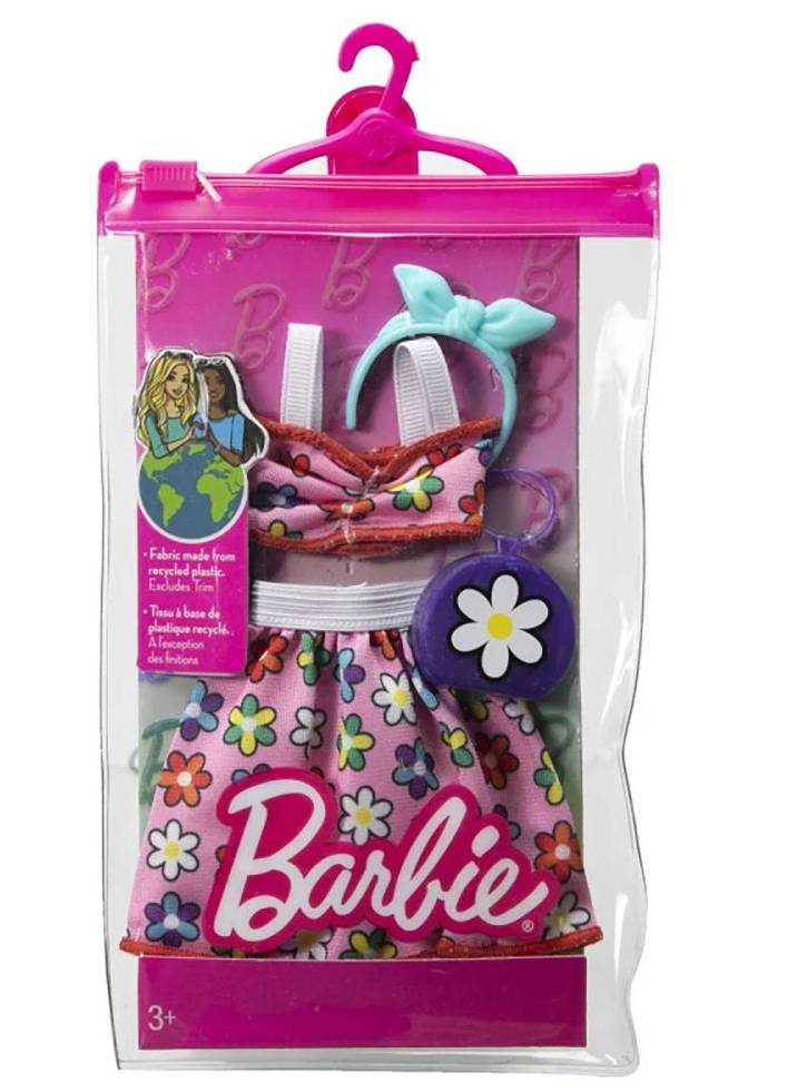 Set Barbie Fashion Pack - Floral Dress (HJT21)