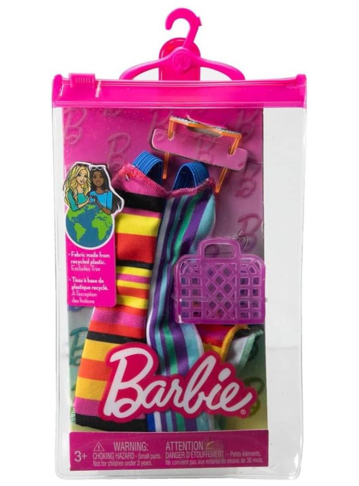 Set Barbie Fashion Pack - Colorfull Dress (HJT22)