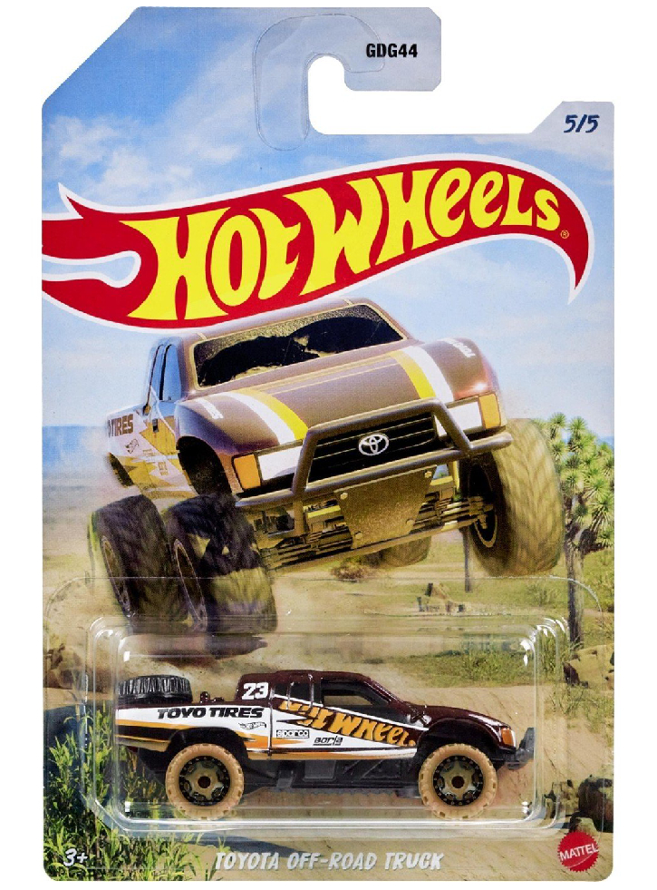 Hot Wheels Baja Cars 4X4 - Toyota Off-Road Truck (HLK23)