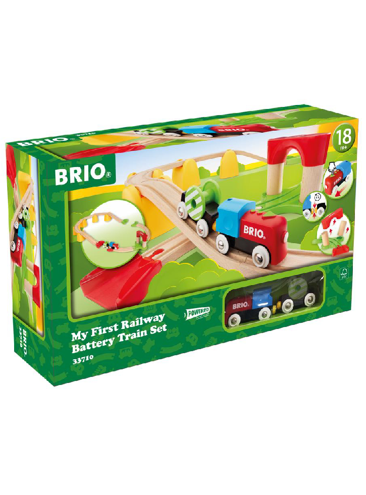 BRIO - My First Railway Battery Operated Train Set (33710)