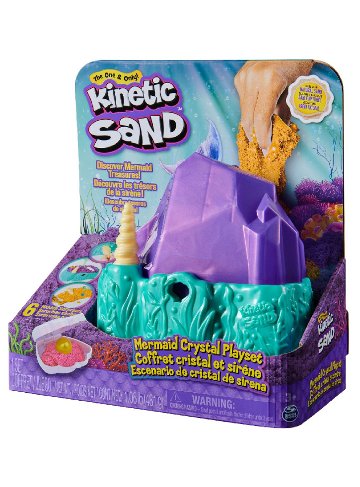Nisip kinetic Mermaid Crystal Playset (6064333)