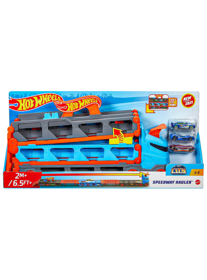 Vehicul Hot Wheels City Speedway Hauler (GVG37)