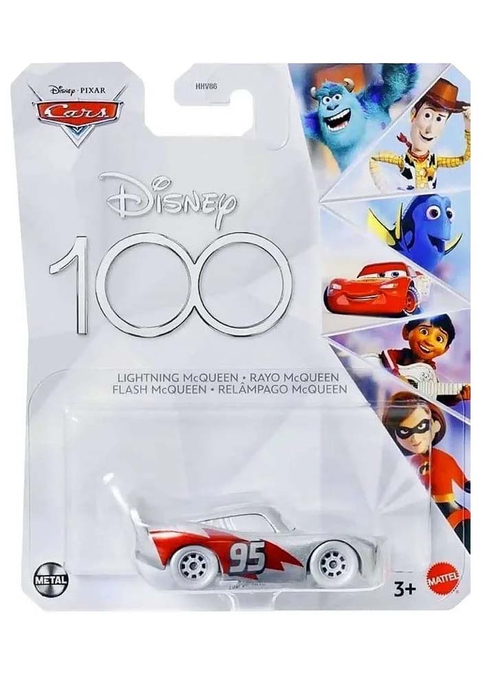 Masina Disney Pixar Cars 100 - Lightning McQueen (HNP98)