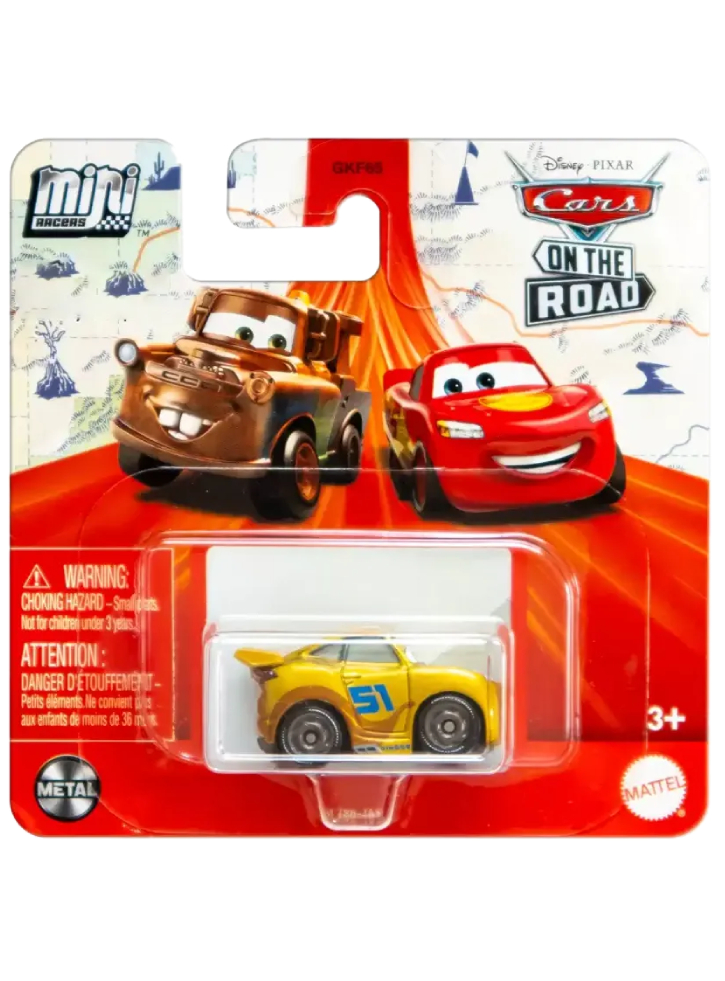 Masina Disney Cars Mini Racers On The Road - Racing Center Cruz Ramirez (HLT86)