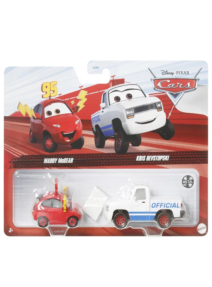 Set Disney Pixar Cars 3 - Maddy Mcgear Kris Revstopski (HLH58)