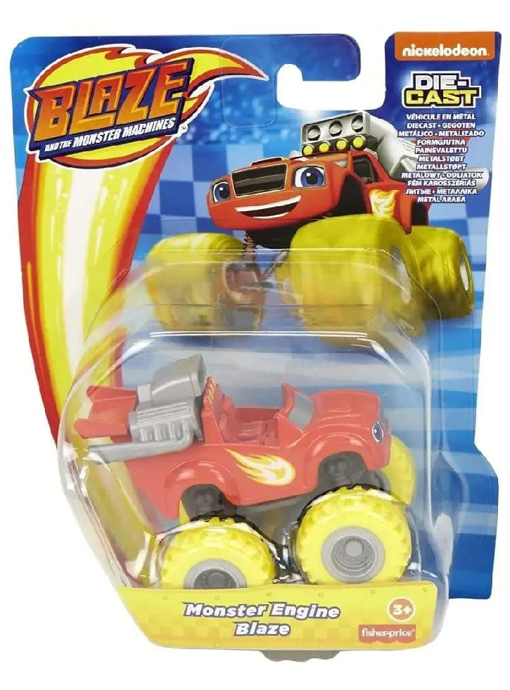 Nickelodeon Blaze And The Monster Machines Die Cast - Monster Engine Blaze (GWX77)
