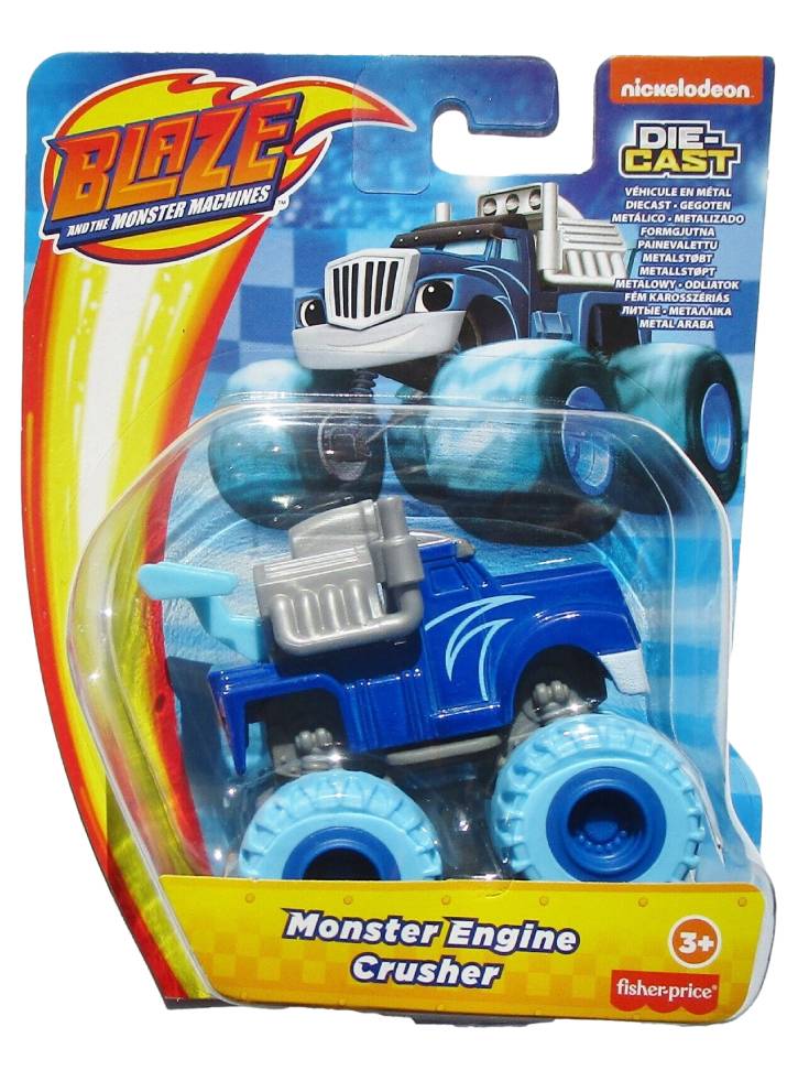 Nickelodeon Blaze & Monster Machines Die-Cast Monster Engine Crusher (GWX78)