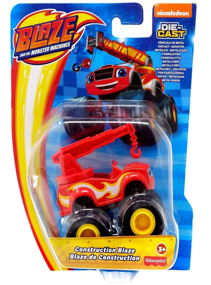 Masina Nickelodeon Blaze and the Monster DieCast Construction Blaze (GYD02)