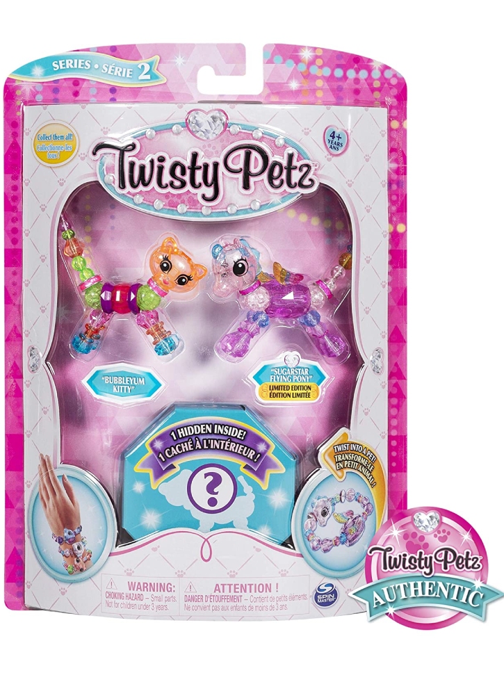 Twisty Petz S2 Bubbleyum Kitty Sugarstar Flying Pony (20104384)