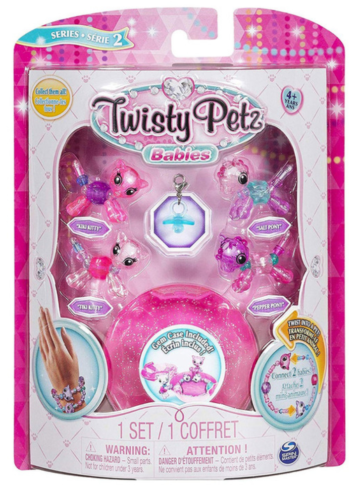 Twisty Petz Babies Kiki Kitty, Salt Pony, Tiki Kitty Pepper Pony (20104378)