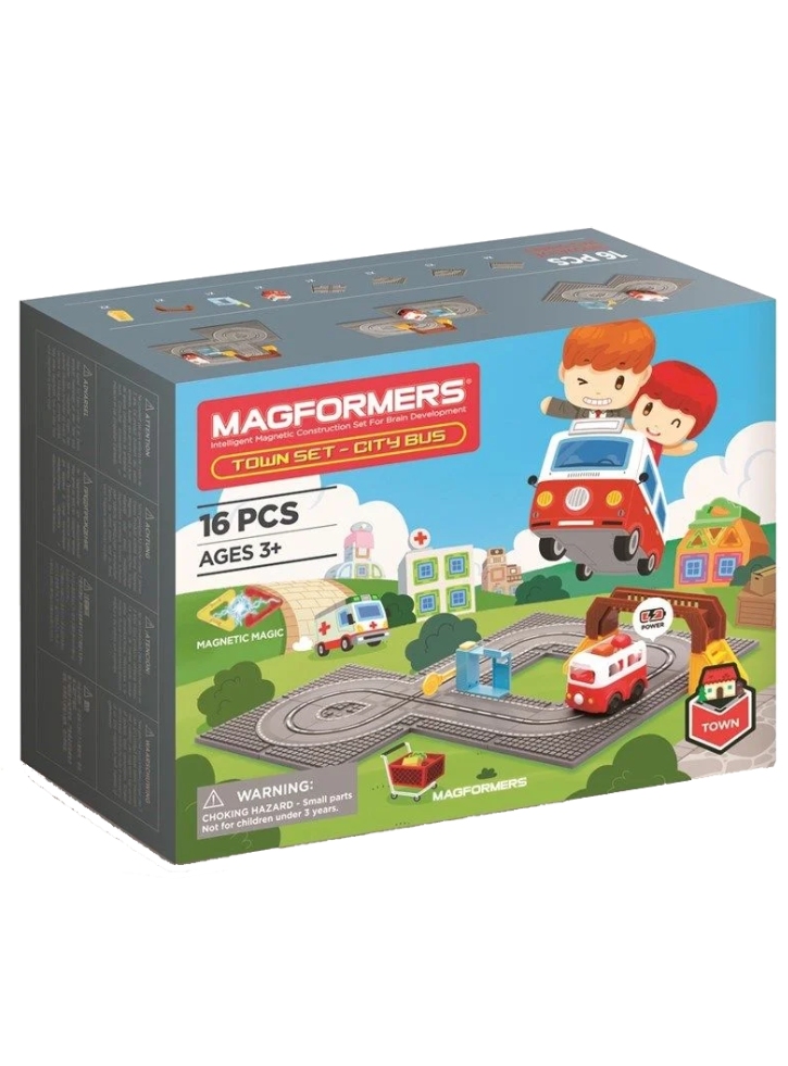 Magformers Town set - City Bus Set (3104)
