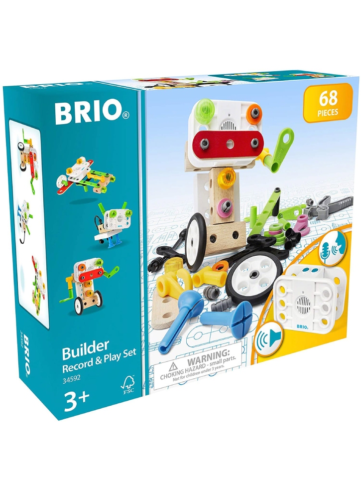 BRIO - Builder Record & Play Set (34592)