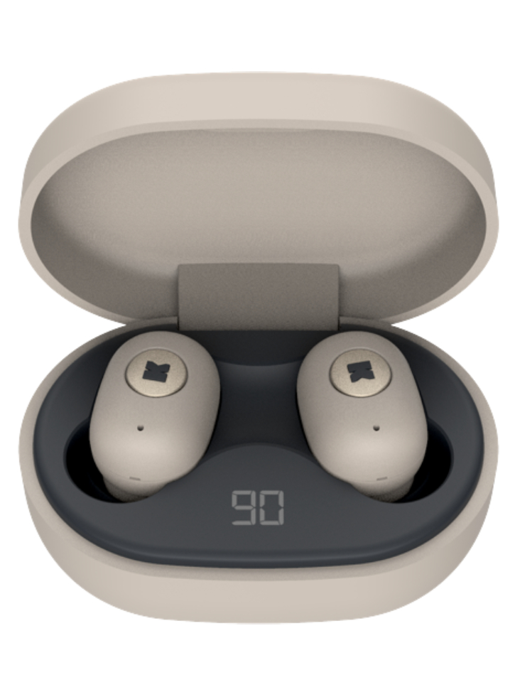 Earpods Kreafunk aBEAN Bluetooth Ivory Sand (KFLP09)