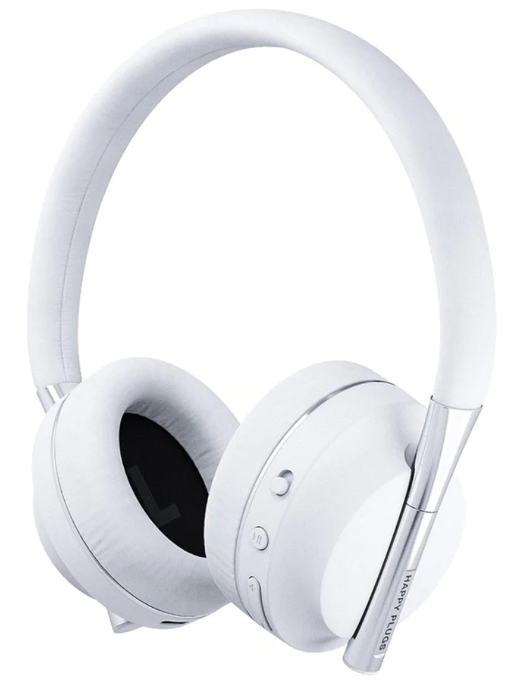 Casti Happy Plugs Play Wireless White