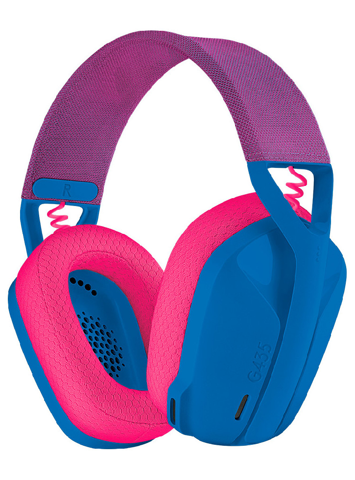 Casti Logitech G435 Lightspeed Wireless Gaming Blue/Pink - PC