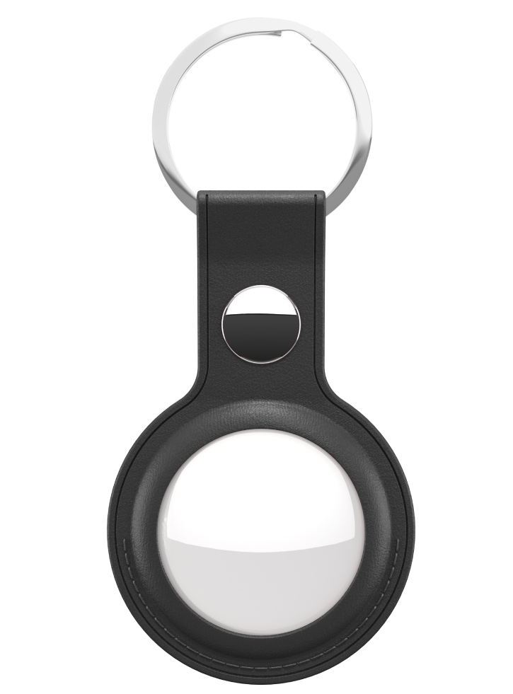 Keybudz Leather AirTag Black