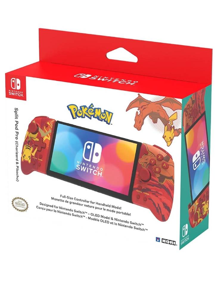 Controller Hori Split Pad Pro ((Charizard & Pikachu) - NSW
