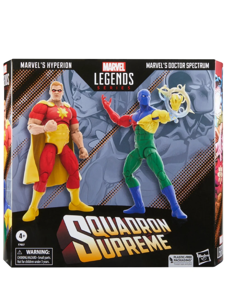 Figurine Marvel Legends Series Squadron Supreme - Marvels Hyperion Marvels Doctor Spectrum 15cm (F7037)