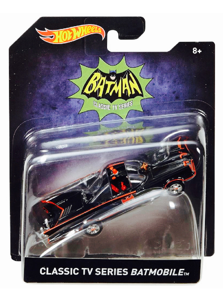 Vehicul Hot Wheels DC Batman Classic TV Series Batmobile (DKL23)