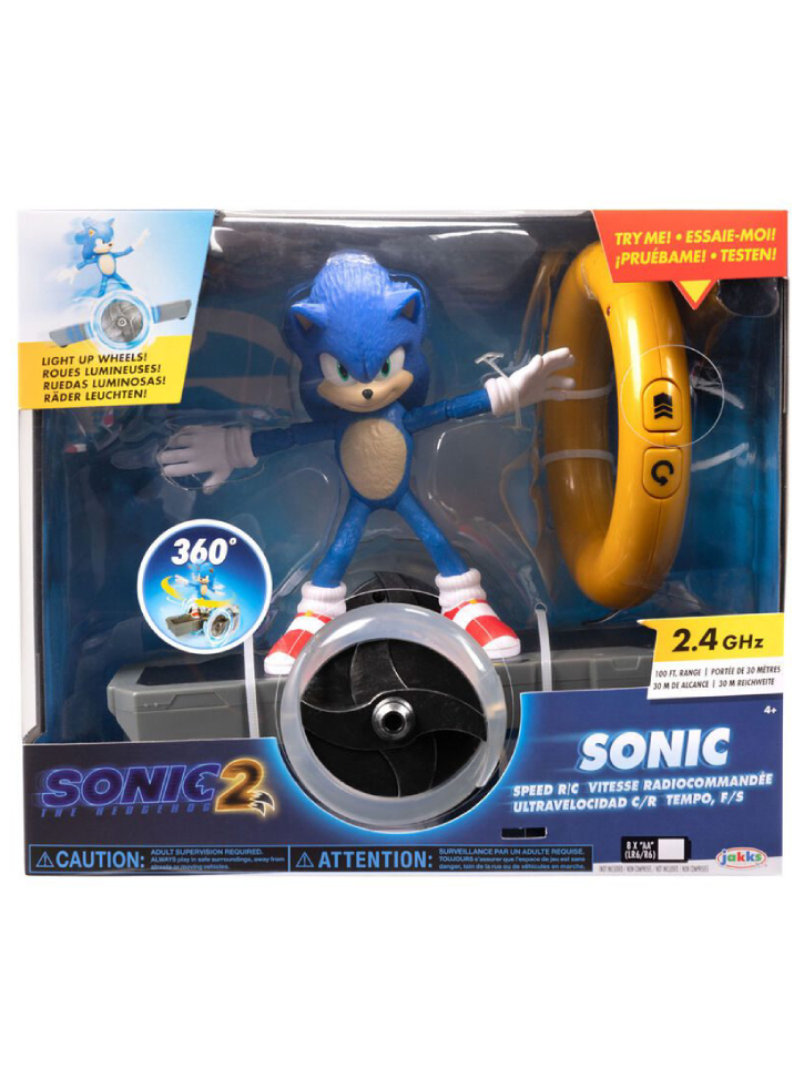 Vehicul Sonic Movie 2 Sonic Speed R/C (409244)