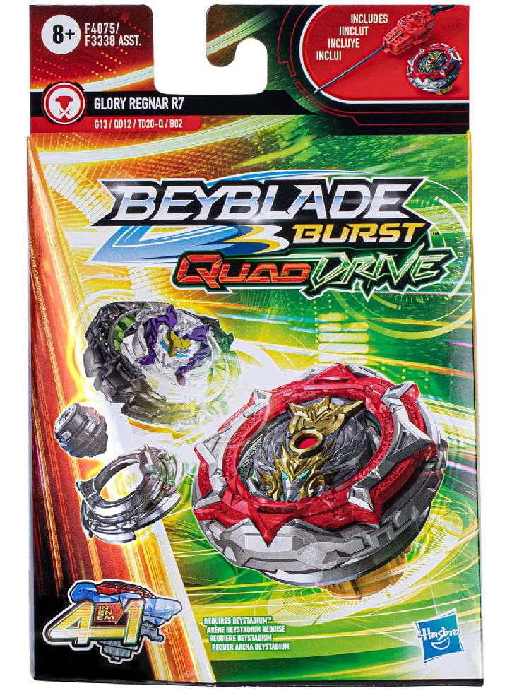 Beyblade Burst Quad Drive 4 in 1 Glory Regnar R7 (F4075)