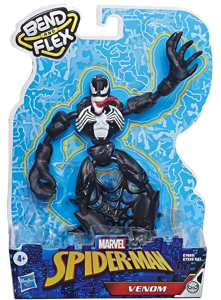 Figurina Marvel Spider-Man Bend And Flex Venom 15cm (E7689)
