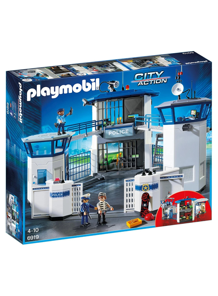 Set Playmobil City Action Police Headquarters with Prison (6919)