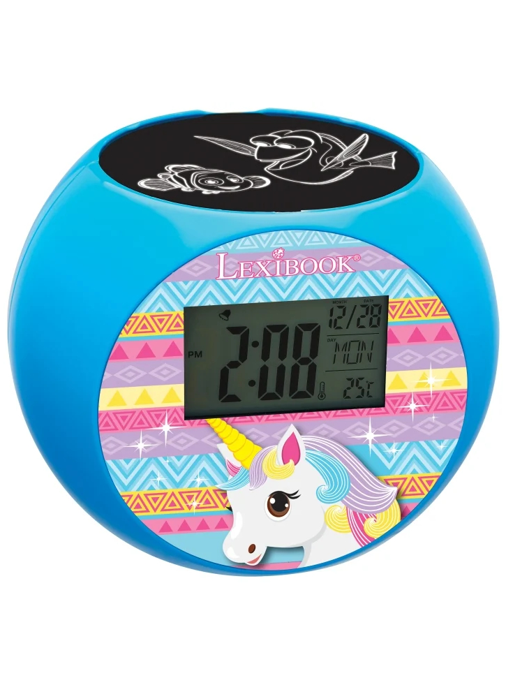 Unicorn Projector Radio Alarm Clock (RL975UNI)