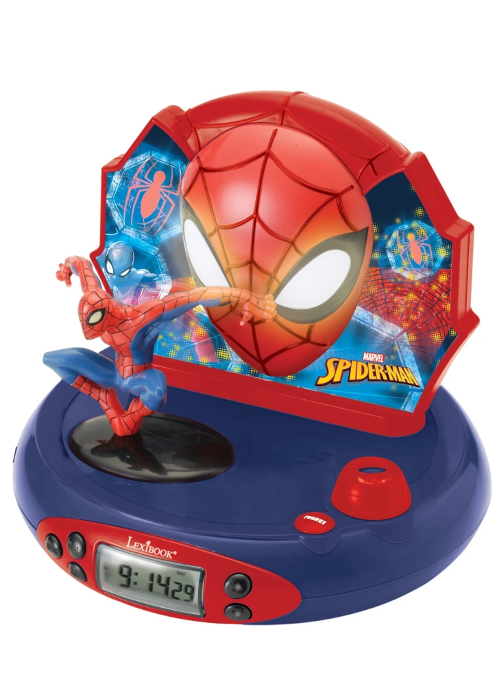 Spider-Man 3D Projector Clock (RP500SP)