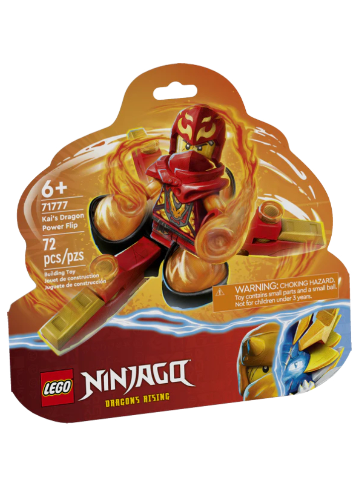 LEGO Ninjago Kai's Dragon Power Spinjitzu Flip (71777)