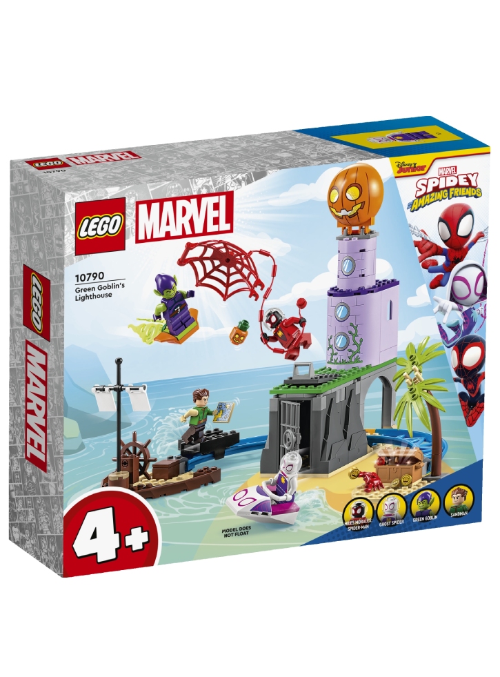 LEGO Super Heroes Team Spidey at Green Goblin's Lighthouse (10790)