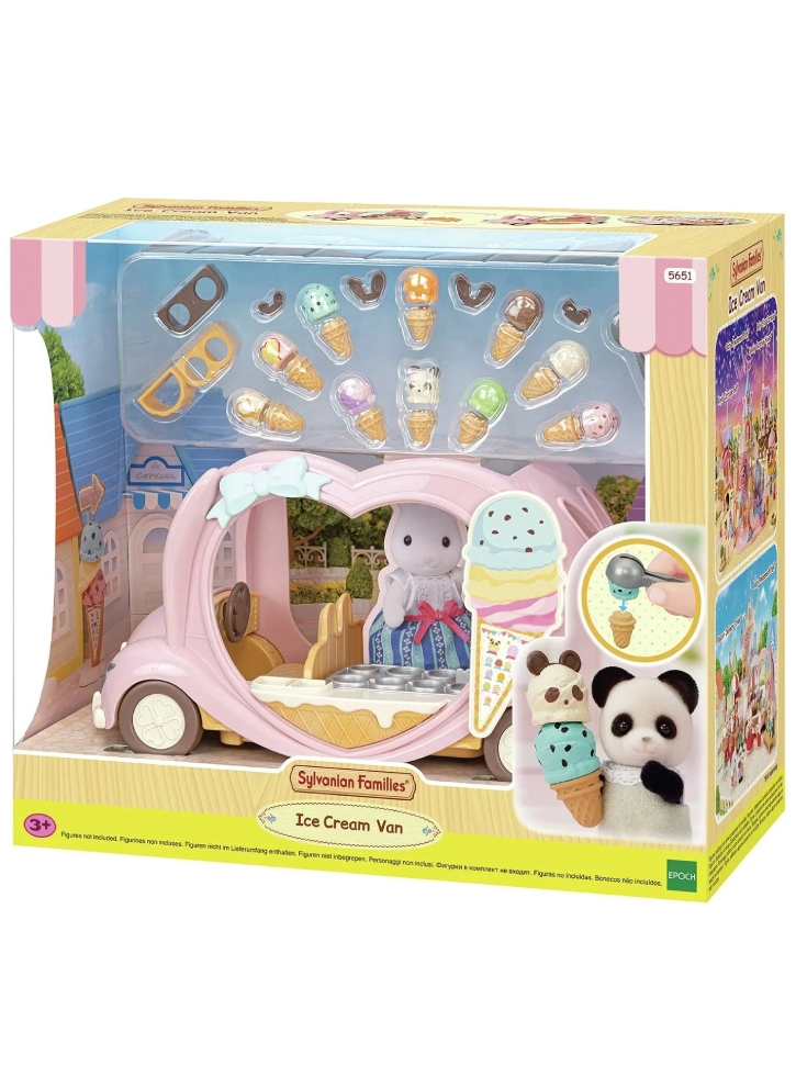 Vehicul Sylvanian Families Ice Cream Van (5651)