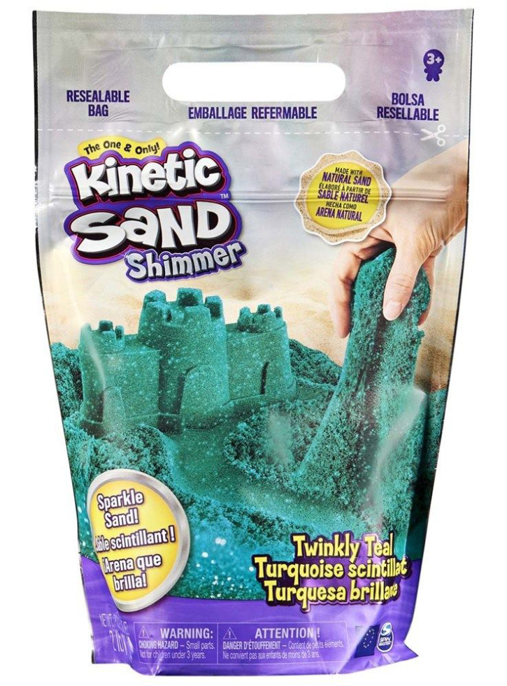 Kinetic Sand Glitter Sand Teal (6060801)