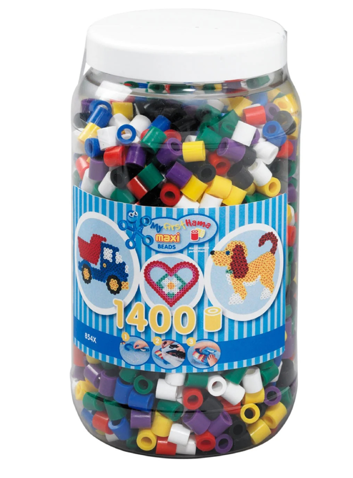 HAMA Maxi Beads Beads in bucket (8540)