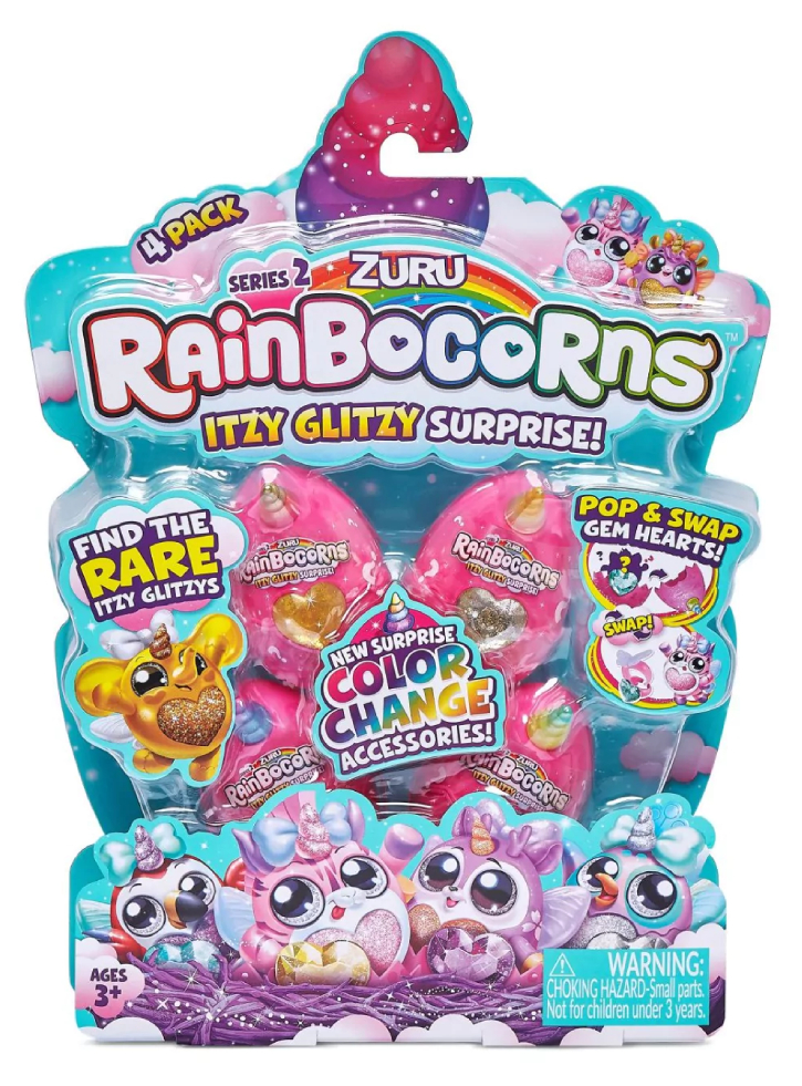 Mini Rainbocorns Itzy Glitzy Surprise S2 4PK (9240)